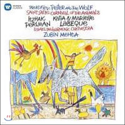 [߰] Itzhak Perlman, Zubin Mehta / Prokofiev: Peter And The Wolf & Saint -Saens: Le Carnaval Des Animaux (/cdc7470672)