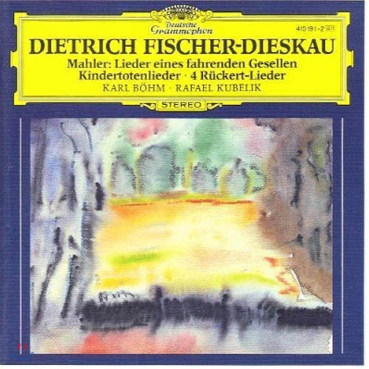 [중고] Karl Bohm / Mahler: Lieder Eines Fahrenden Geselle Etc. (수입/4151912)