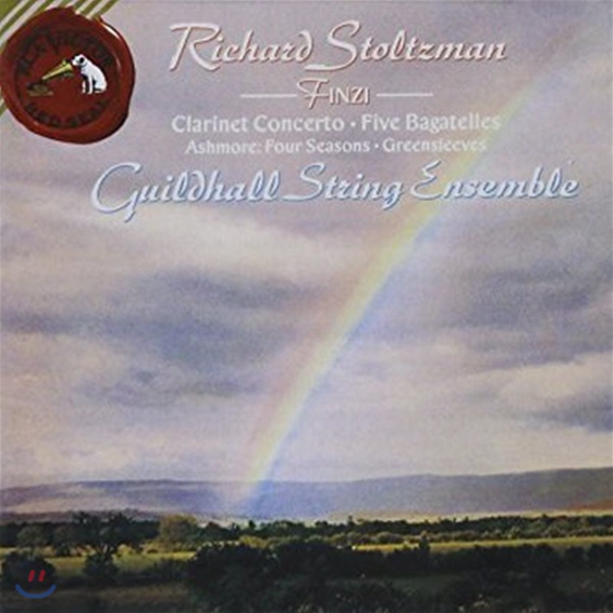 [중고] Richard Stoltzman, Guildhall String Ensemble / Finzi: Clarinet Concerto Etc. (수입/rd60437)