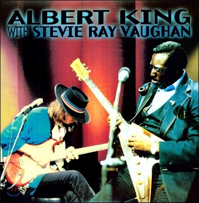 Stevie Ray Vaughan,Albert King — Albert King with Stevie Ray Vaughan (앨버트 킹, 스티비 레이 본) - In Session 앨범 커버