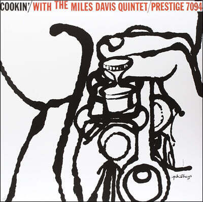 Red Garland,John Coltrane,Miles Davis,Paul Chambers,Philly Joe Jones — Miles Davis (마일스 데이비스 퀸텟) - Cookin' With The Miles Davis Quintet 앨범 커버