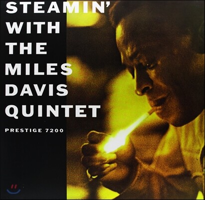 Red Garland,John Coltrane,Miles Davis,Paul Chambers,Philly Joe Jones — Miles Davis (마일스 데이비스 퀸텟) - Steamin' With the Miles Davis Quintet 앨범 커버