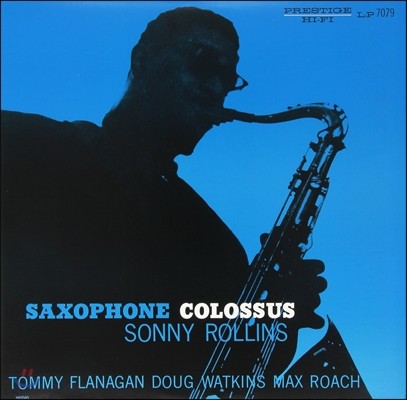 Max Roach,Sonny Rollins,Tommy Flanagan,Doug Watkins — Sonny Rollins Quartet (소니 롤린스 쿼텟) - Saxophone Colossus 앨범 커버