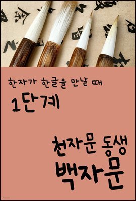 천자문 동생 백자문 1단계 : 한자가 한글을 만날 때