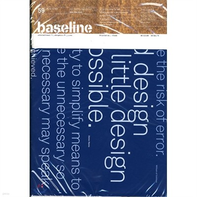 Baseline (谣) : 2011, Issue 59