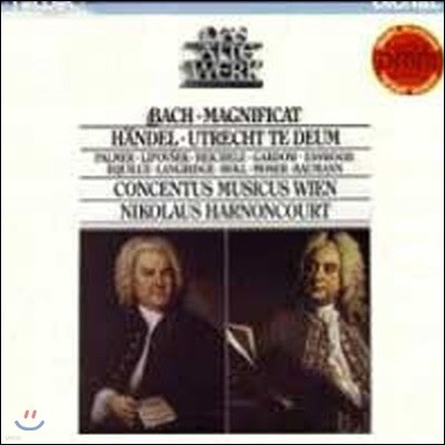 [߰] [LP] Nikolaus Harnoncourt / Bach : Magnificat/Handel: Utrecht Te Deum (stcr066)