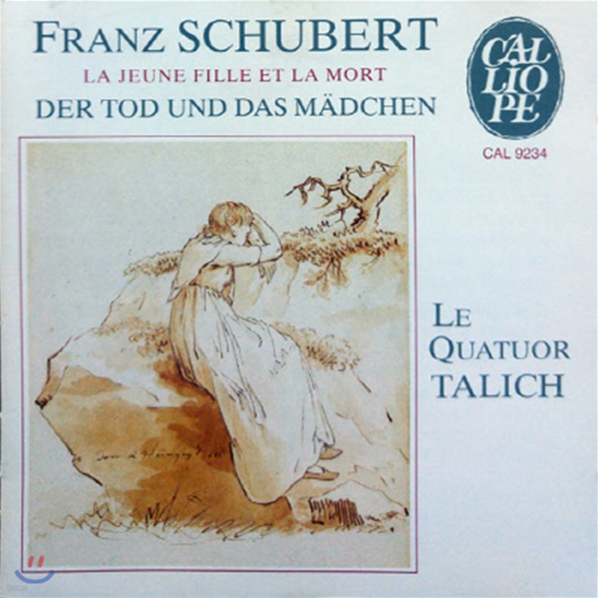 [중고] Talich Quartet / Schubert: La Jeune Fille et la Mort (수입/cal9234)