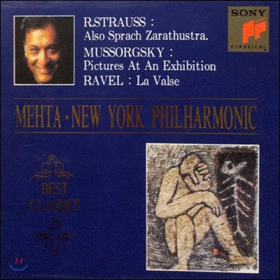 [߰] Mehta, NY Phil. / R.Strauss, Mussorgsky, Ravel: Orchestral Works (Digipack/csk9917)
