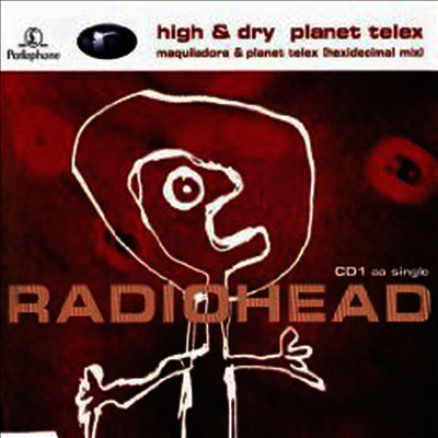 Radiohead — High & Dry (Limited Edition) (EP) 앨범 커버