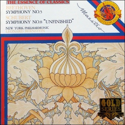 [߰] Leonard Bernstein / Beethoen: Symphony No.5, Schubert: Symphony No.8 (dck8003)