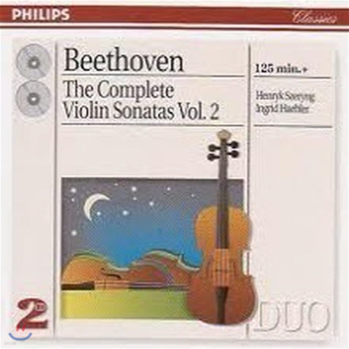 [중고] Ingrid Haebler / Beethoven: The Complete Violin Sonatas Vol. 2 (2CD/dp4522)