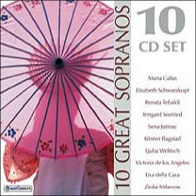 [߰] V.A. / 10 Great Sopranos (10CDs/)