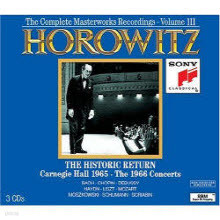 Vladimir Horowitz - The Historic Return Carnegie Hall 1965, 1966 (3CD//s3k53461)