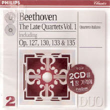 Ouartetto Italiano - Beethoven : The Late Quartetsi Quartetto (2CD/dp4716)