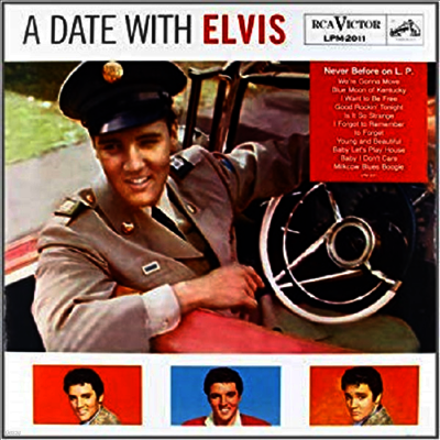 Elvis Presley — A Date With Elvis Presley 앨범 커버