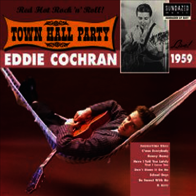 Eddie Cochran — Live at Town Hall Party 1959 앨범 커버