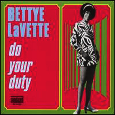 Bettye Lavette — Do Your Duty 앨범 커버