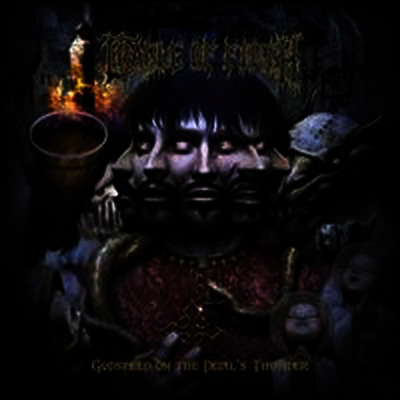 Cradle Of Filth — Godspeed on the Devil's Thunder 앨범 커버