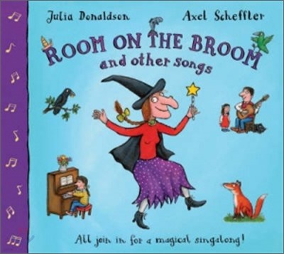 Room on the Broom and Other Songs Book and CD