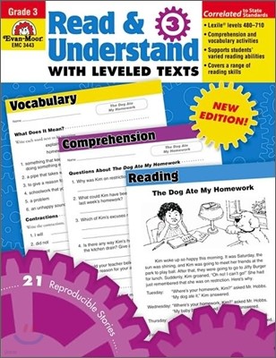 Read and Understand with Leveled Texts, Grade 3 Teacher Resource