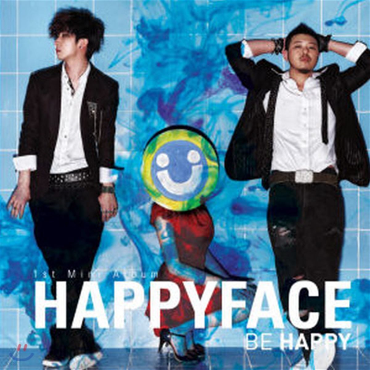 [중고] 해피 페이스 (Happy Face) / Be Happy (Mini Album)