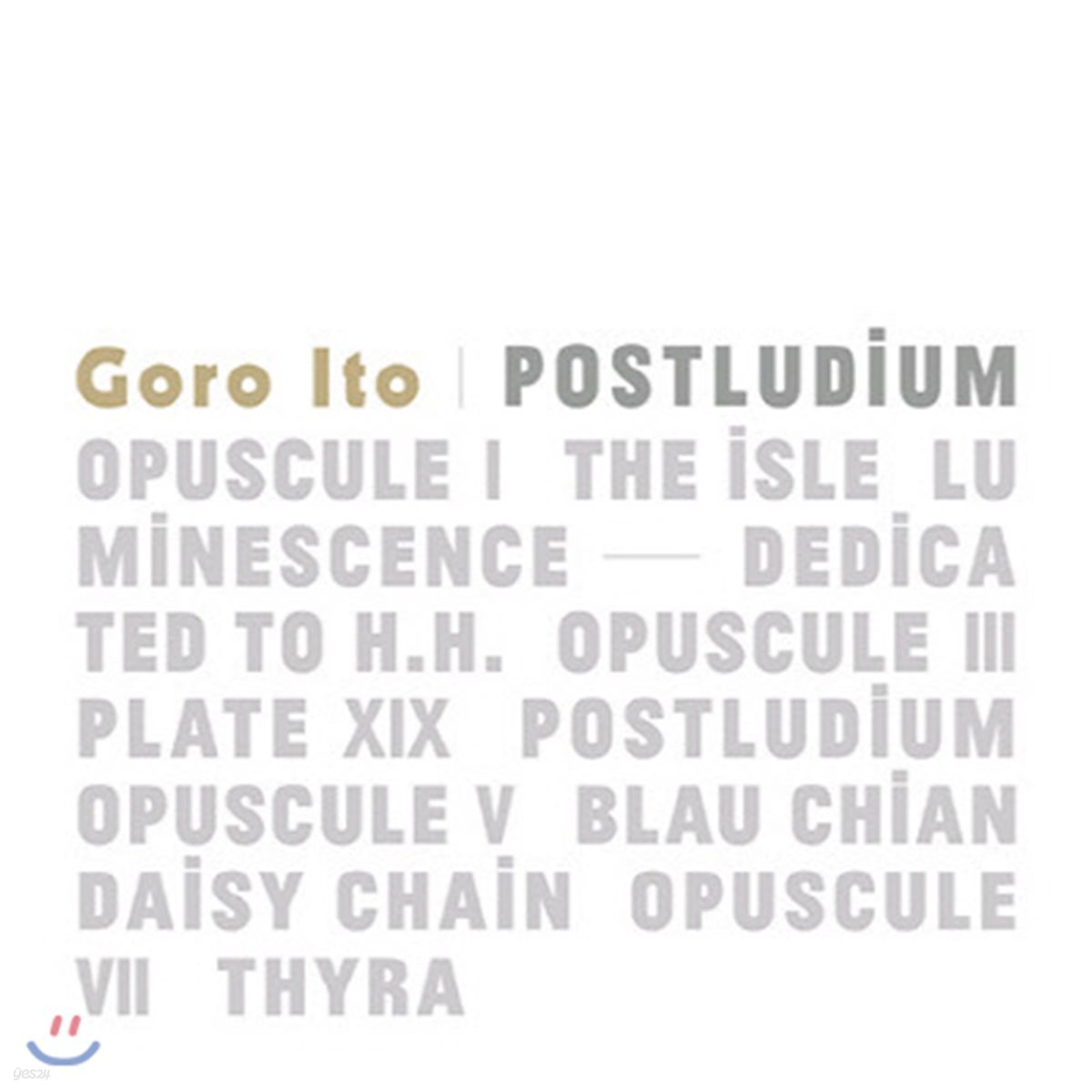 [중고] Goro Ito / Postludium