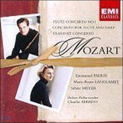 [߰]Mozart : Flute Concerto No.1 K.313, Clarinet Concerto K.622, Concerto For Flute And Harp K.299 (ekcd0526)