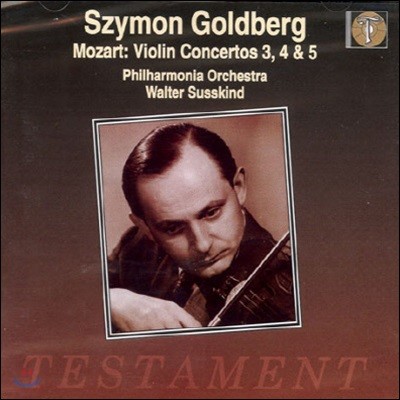 [߰] Szymon Goldberg / Mozart Violin Concertos No3.4.5 (/sbt1028)