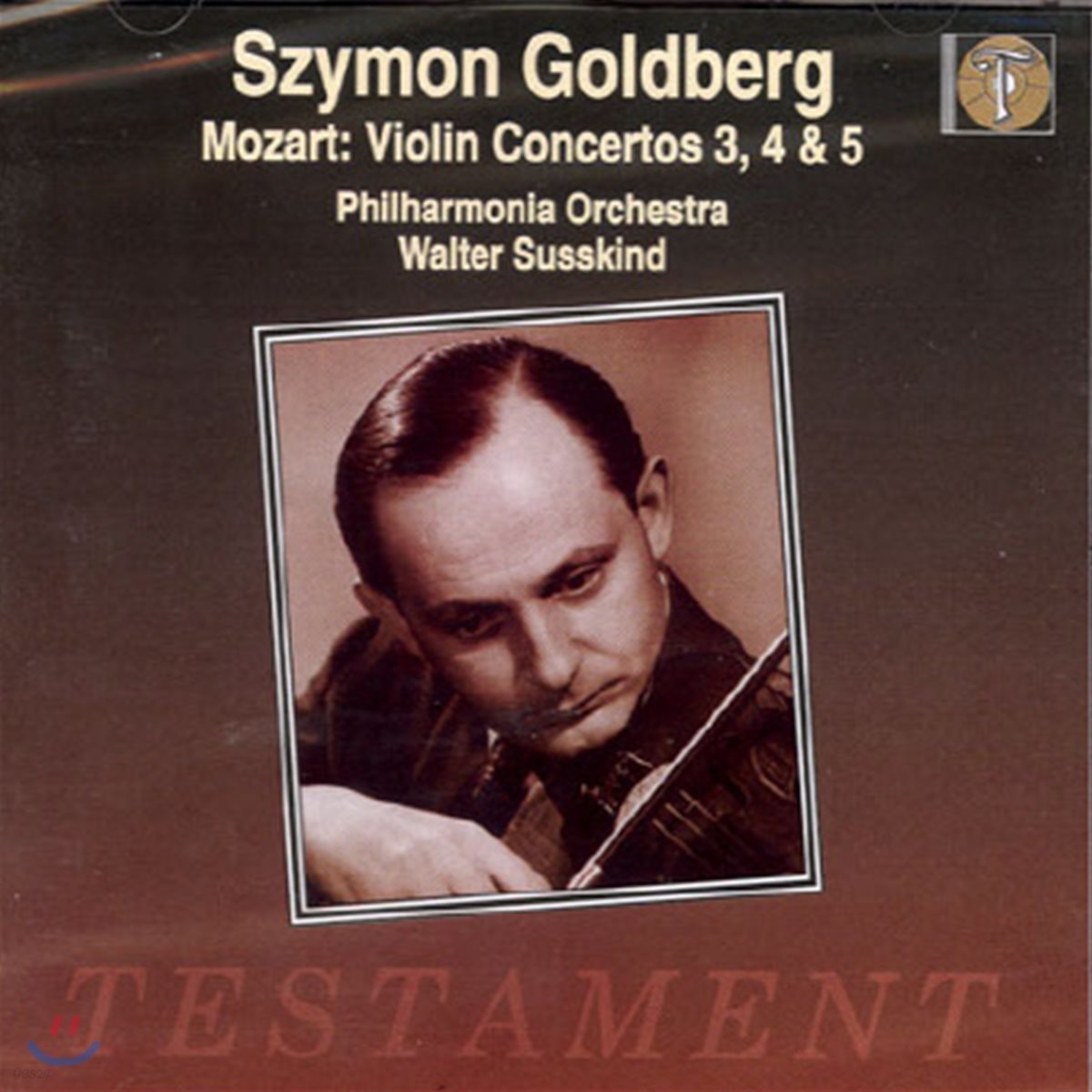 [중고] Szymon Goldberg / Mozart Violin Concertos No3.4.5 (수입/sbt1028)