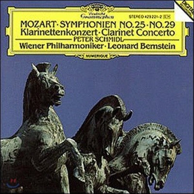 [߰] Leonard Bernstein / Mozart : Symphonies Nos.25, 29 , Clarinet Concertos K.622 (/4292212)