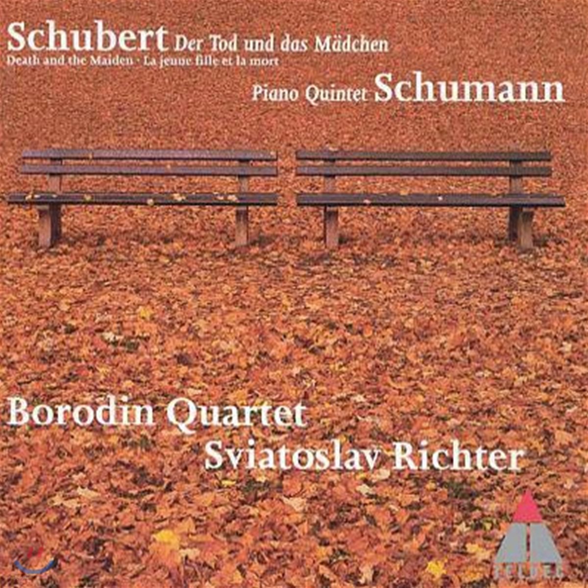[중고] Borodin Quartet / Schubert String Quartet No.14, Schumann Piano Quintet in E flat major, op.44 (0630182532)