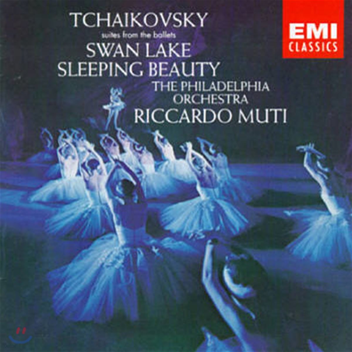 [중고] Riccardo Muti / Tchaikovsky : Swan Lake & Sleeping Beauty - Suites (수입/cdc7470752)