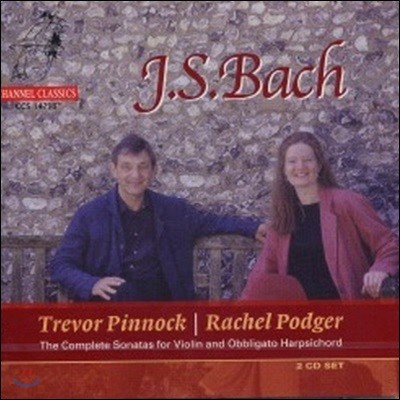 [߰] Rachel Podger, Trevor Pinnock, Jonathan Manson / Bach : Complete Violin & Harpsichord Sonata No.1-6 BWV1014-10 19 (/2CD/ccs14798)