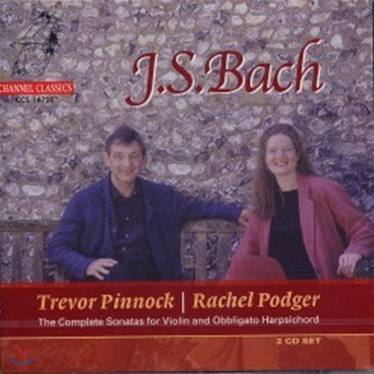 [중고] Rachel Podger, Trevor Pinnock, Jonathan Manson / Bach : Complete Violin &amp; Harpsichord Sonata No.1-6 BWV1014-10 19 (수입/2CD/ccs14798)