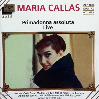 [߰] Maria Callas / Primadonna Assoluta Live (/cls4314)