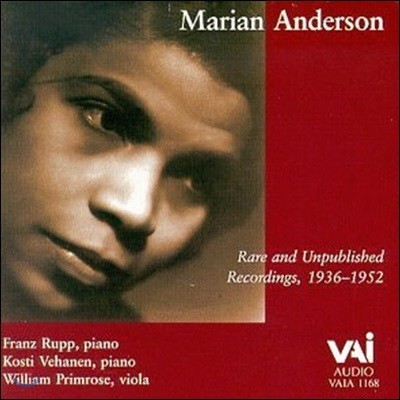 [߰] Marian Anderson / Rare And Unpublished Recordings 1936-1952 (/vaia1168)