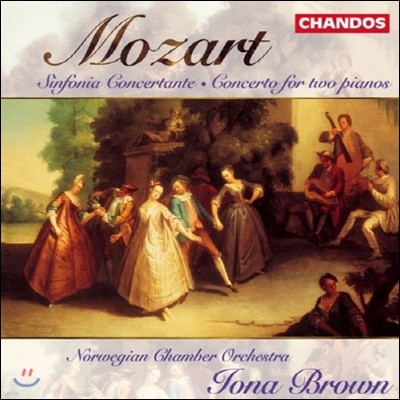 [߰] Iona Brown / Mozart: Concerto for Two Pianos, Sinfonia Concertante (/chan9695)