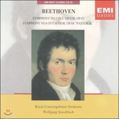 [߰] Wolfgang Sawallisch / Beethoven : Symphonies Nos. 5 & 6 (EMI Best Classic 2)