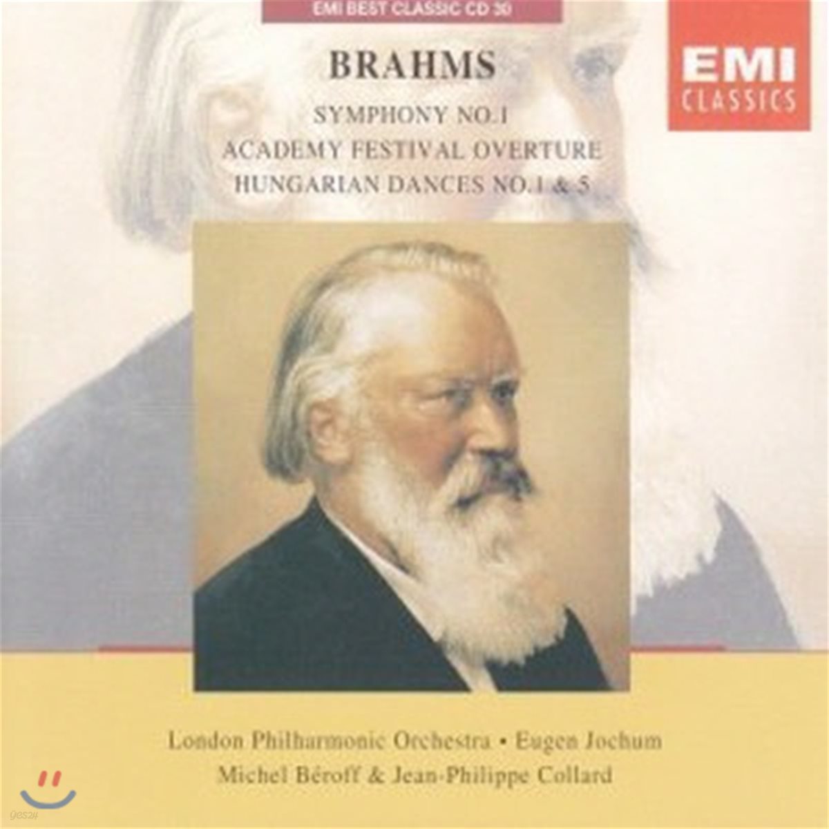 Michel Beroff & Jean-Philippe Collard / Brahms : Symphony No. 1 Etc. (EMI Best Classic/미개봉)