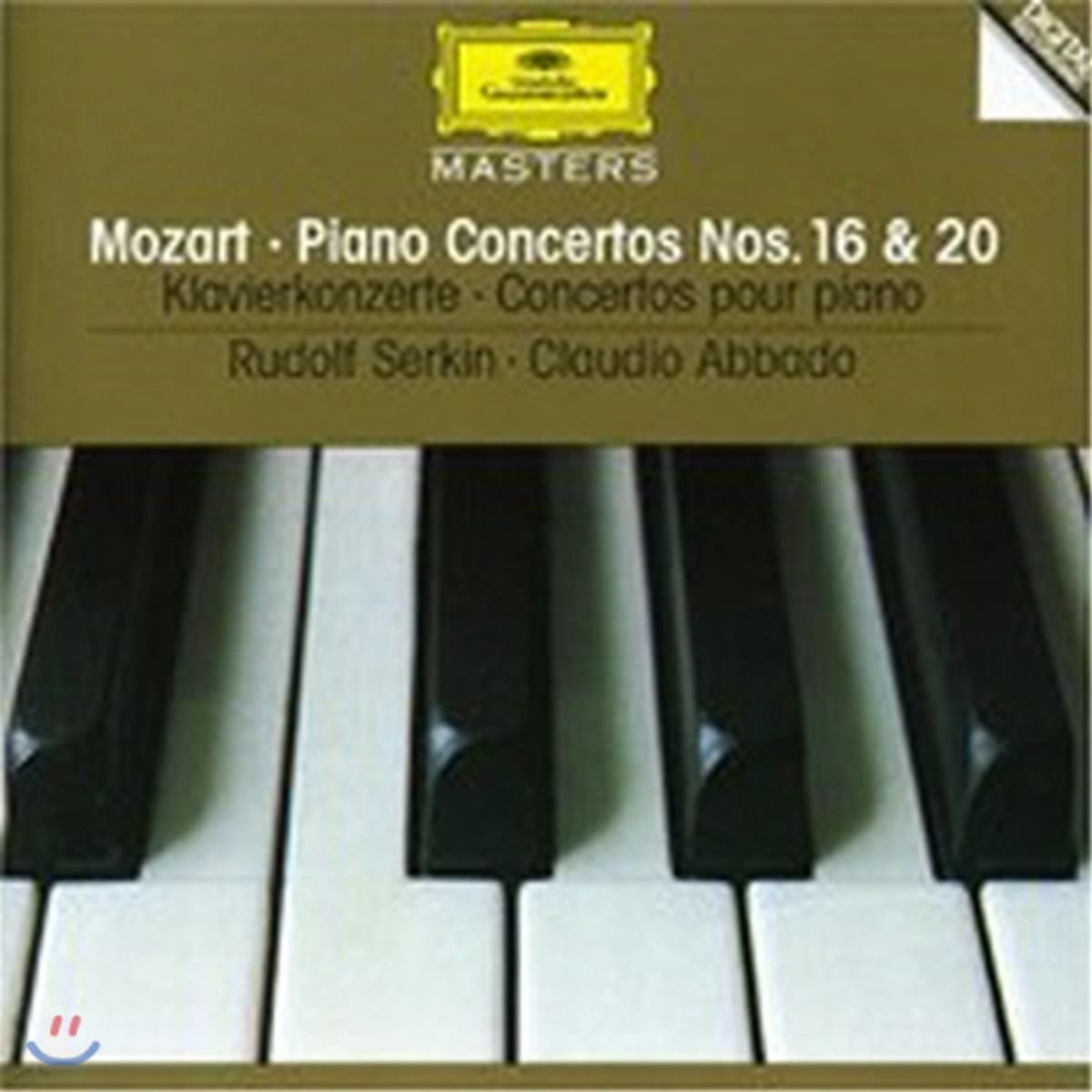 [중고]Claudio Abbado / Mozart : Piano Concertos Nos. 16 &amp; 20 (수입/4455972)