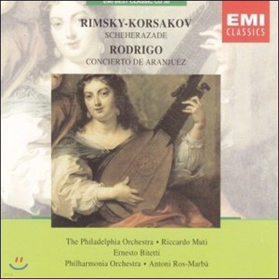Ernesto Bitetti, Antoni Ros-Marb / Rimsky-Korsakov : Scheherazade, Rodrigo : Concierto De Aranjuez (EMI Best Classic 19/̰)
