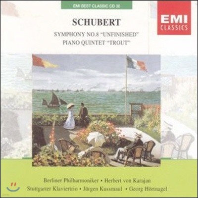 Herbert Von Karajan / Schubert : Symphony No. 8 Etc. (EMI Best Classic 20/̰)