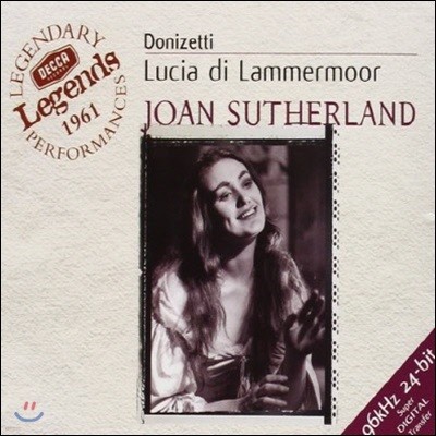 [߰] Joan Sutherland, John Pritchard / Donizett : Lucia Di Lammermoor (2CD//4676882)