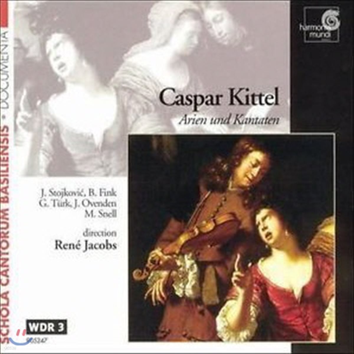 [중고] Rene Jacobs / Caspar Kittel : Arien Und Kantaten (수입/hmc905247)