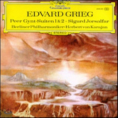 [߰] [LP] Herbert Von Karajan / Grieg : Peer Gynt-Suiten 1 & 2 Sigurd Jorsalfar (sel200060)