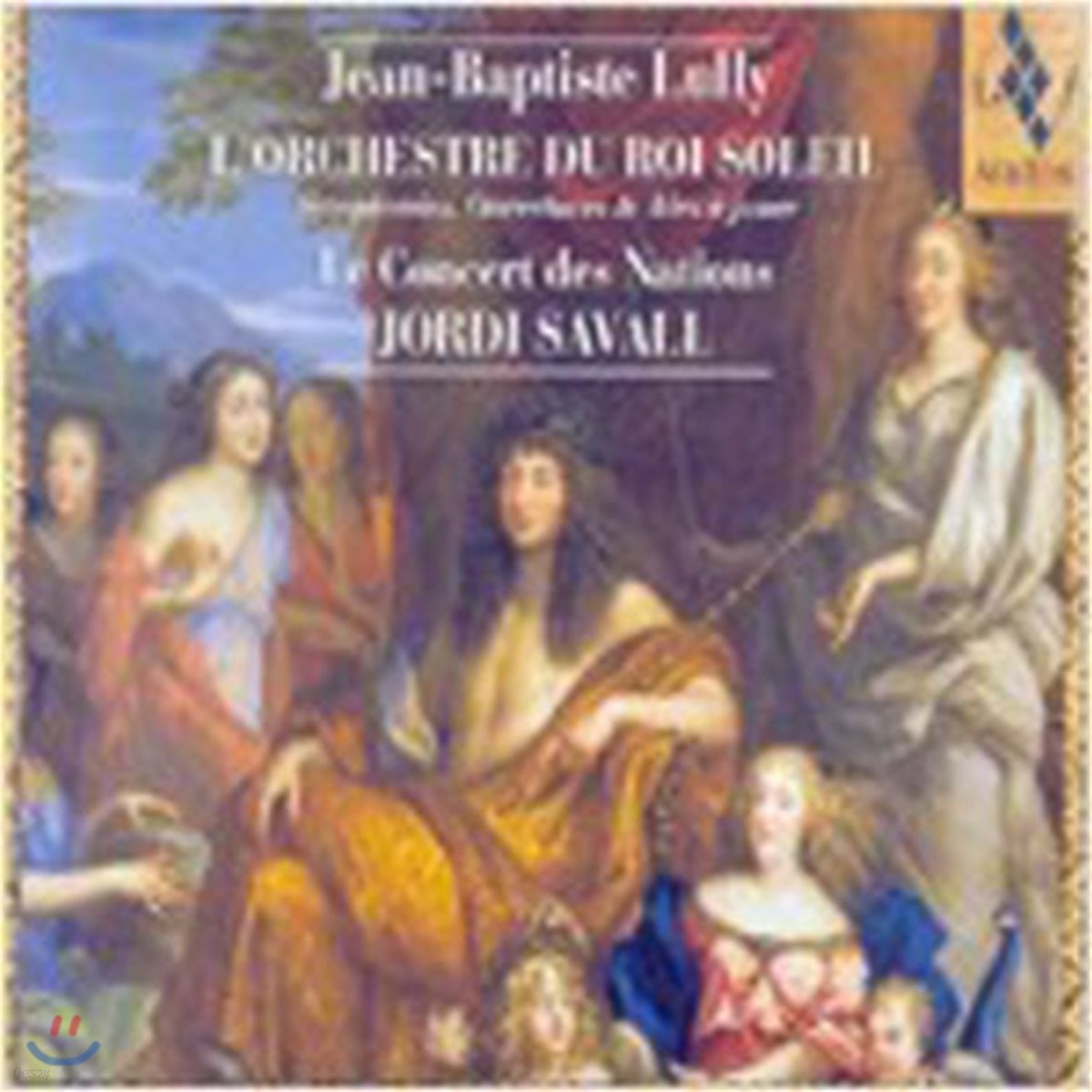 [중고] Jordi Savall / Jean-Baptiste Lully :  L&#39;Orchestre du Roi Soleil (Digipack/수입/av9807)