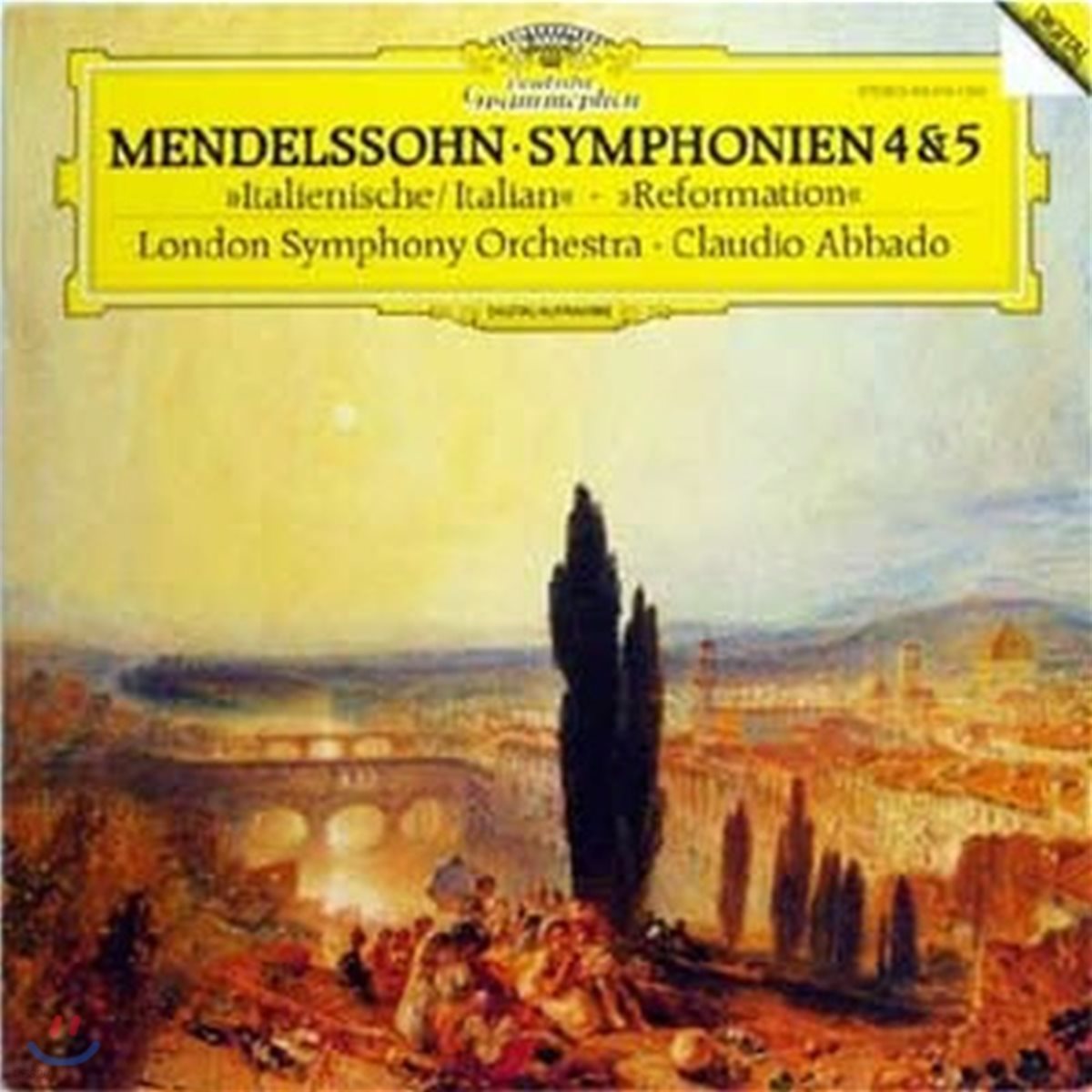 [중고] [LP] Claudio Abbado : Mendelssohn: Symphony No.4 Italian, No.5 Reformation (selrg1293)