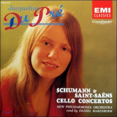 [߰] Du Pre / Schumann & Saint-Saens: Cello Concertos (Ϻ/Toce3101)