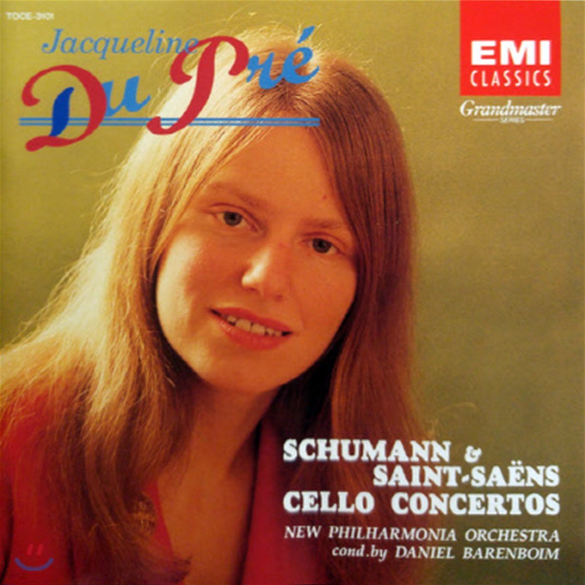 [중고] Du Pre / Schumann &amp; Saint-Saens: Cello Concertos (일본수입/Toce3101)