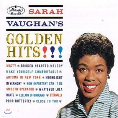 [중고] Sarah Vaughan / Golden Hits (수입)